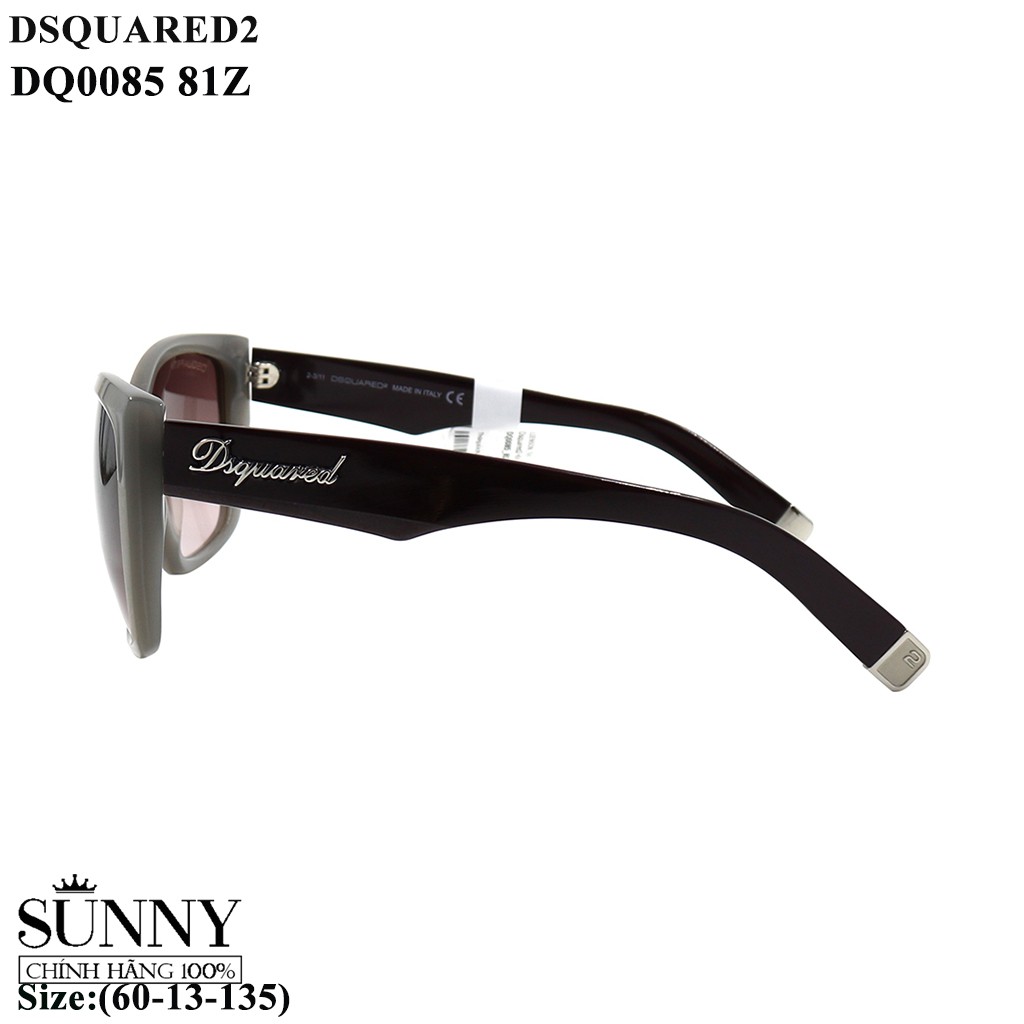 (Hàng chính hãng) Kính mát nam nữ Dsquared2 DQ0085 màu sắc thời trang