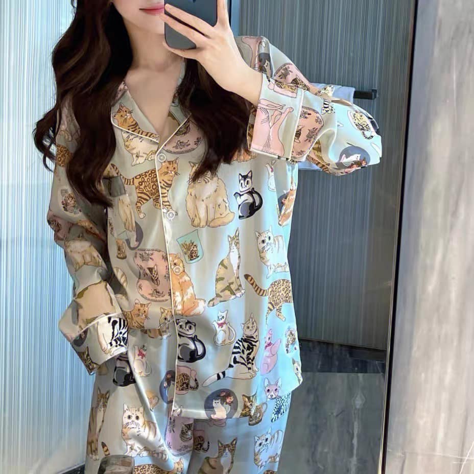 Bộ đồ ngủ FESTSEEP lụa Pháp cao cấp