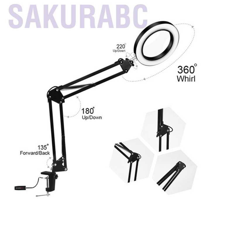 Đèn Led Đọc Sách Dạng Kẹp Sakurabc