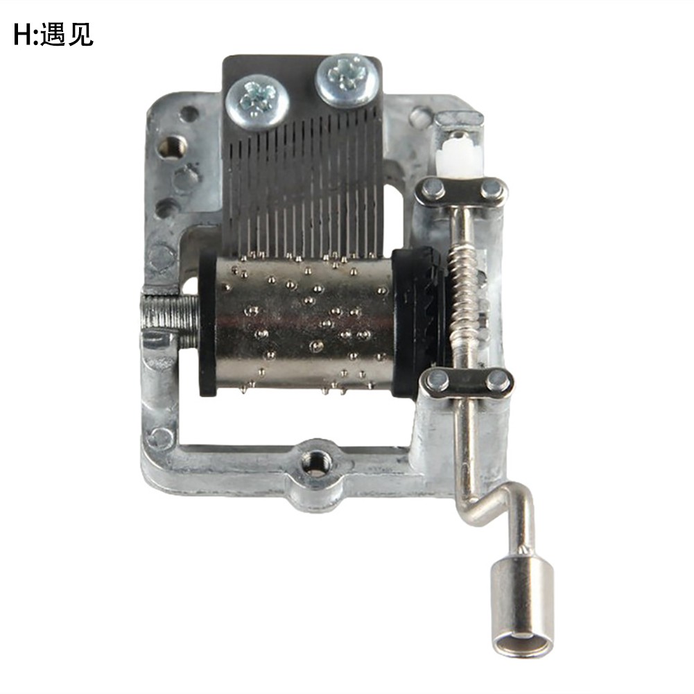 Mini Hand Cranking Music Movement DIY Music Box Sưu tầm trang trí