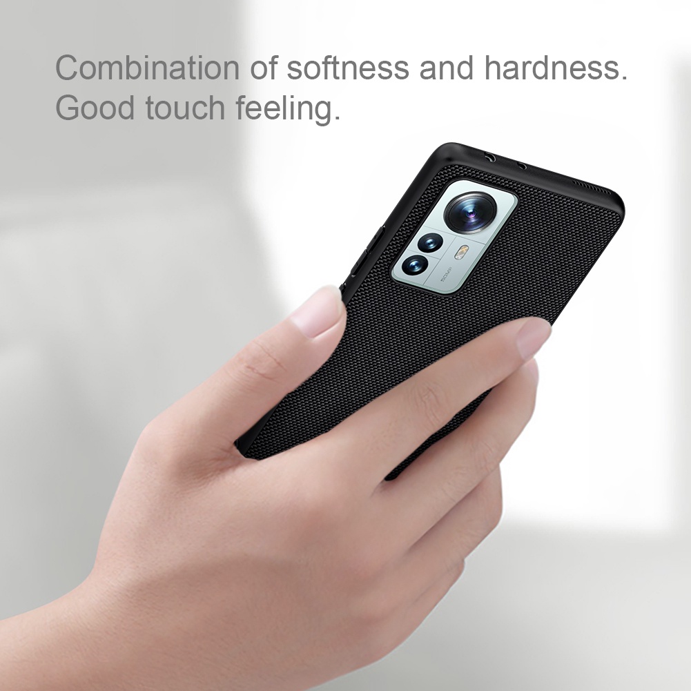 Ốp Điện Thoại TPU + PC Sợi Nylon Chống Sốc Chống Trượt Nillkin Cho Xiaomi 12 Pro / 12S Pro