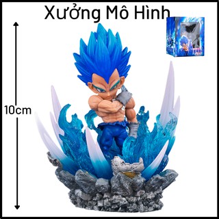 Mô hình Vegeta Super Saiyan Blue Có Led - Cao 10cm