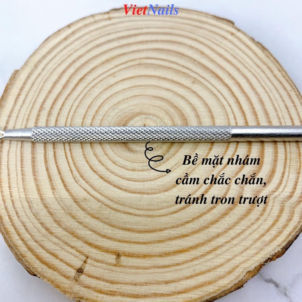 Cây Nạo Gel Inox - Cây Cạo Sơn Gel, Sủi Gel