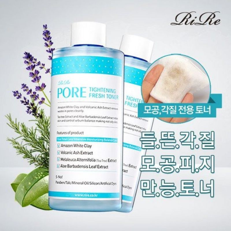 Toner Rire Pore Tightening Fresh Cấp Ẩm Da