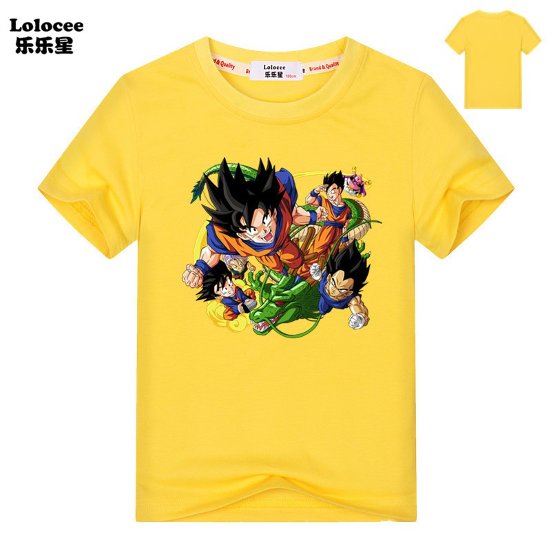 HIPSTER DRAGON BALL Áo Thun Nam Ngắn Tay Cổ Tròn Thời Trang 2021