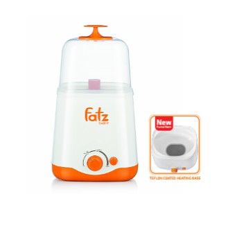 Máy Hâm Sữa Hai Bình Cổ Rộng Thế Hệ Mới Fatz Baby FB3012SL