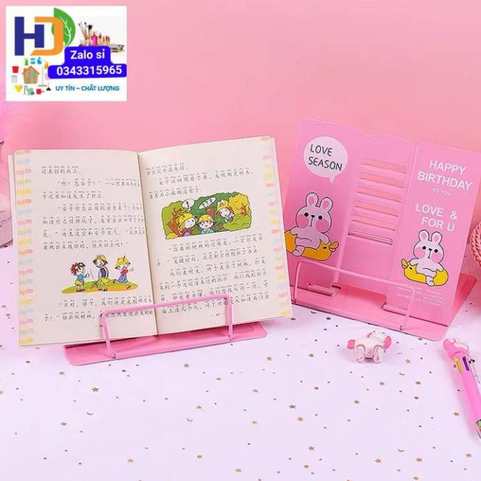 Giá đỡ sách để bàn, Kẹp sách chống cận cho bé