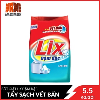 Bột giặt lix đậm đặc tẩy sạch vết bẩn mạnh gấp 2 lần 6kg