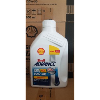 NHỚT XE SỐ SHELL ADVANCE AX6 1 Lít