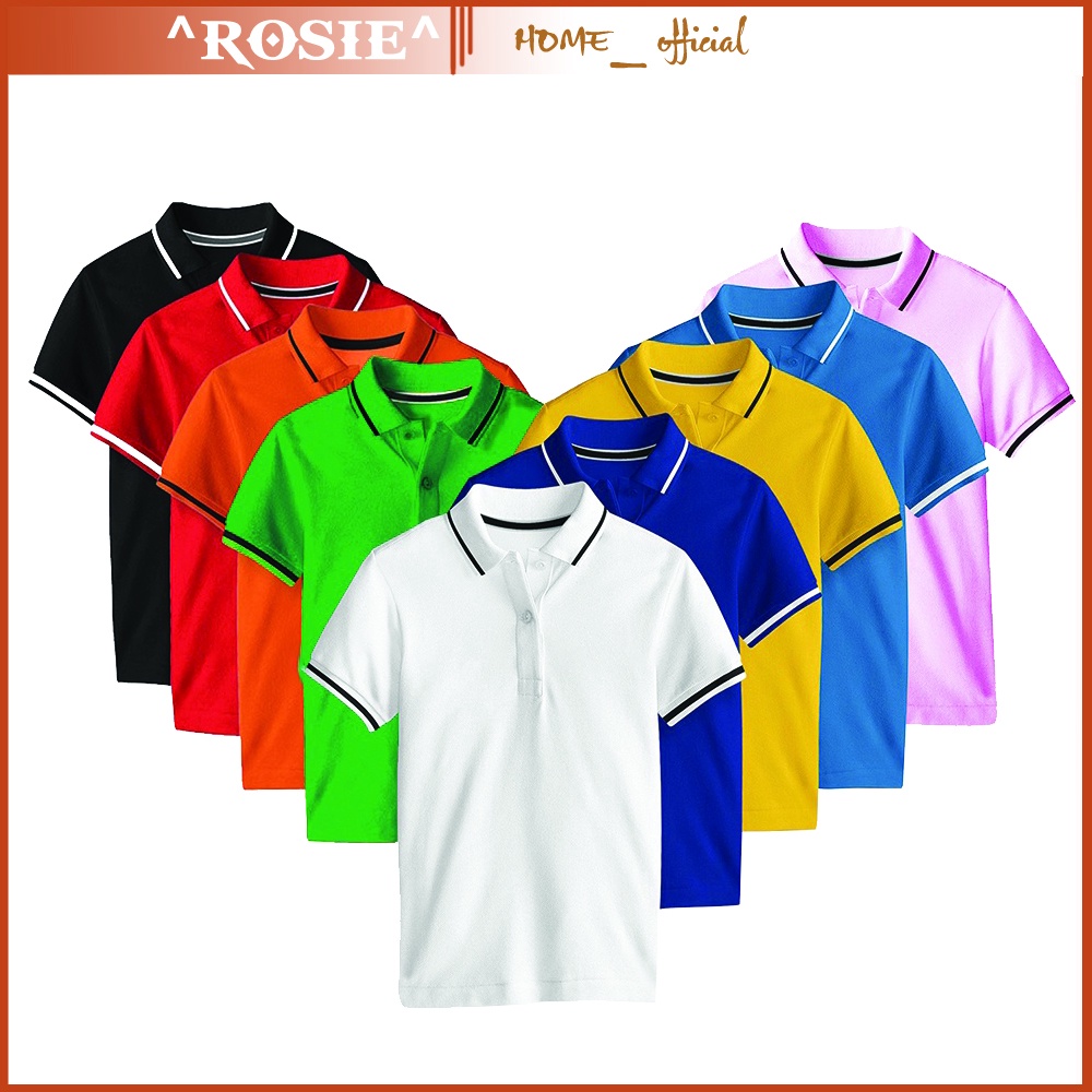 Áo Thun POLO Mè Cá Sấu Co Dãn 4 Chiều Nhẹ Thoáng Mát Phom Unisex - Đồng Phục