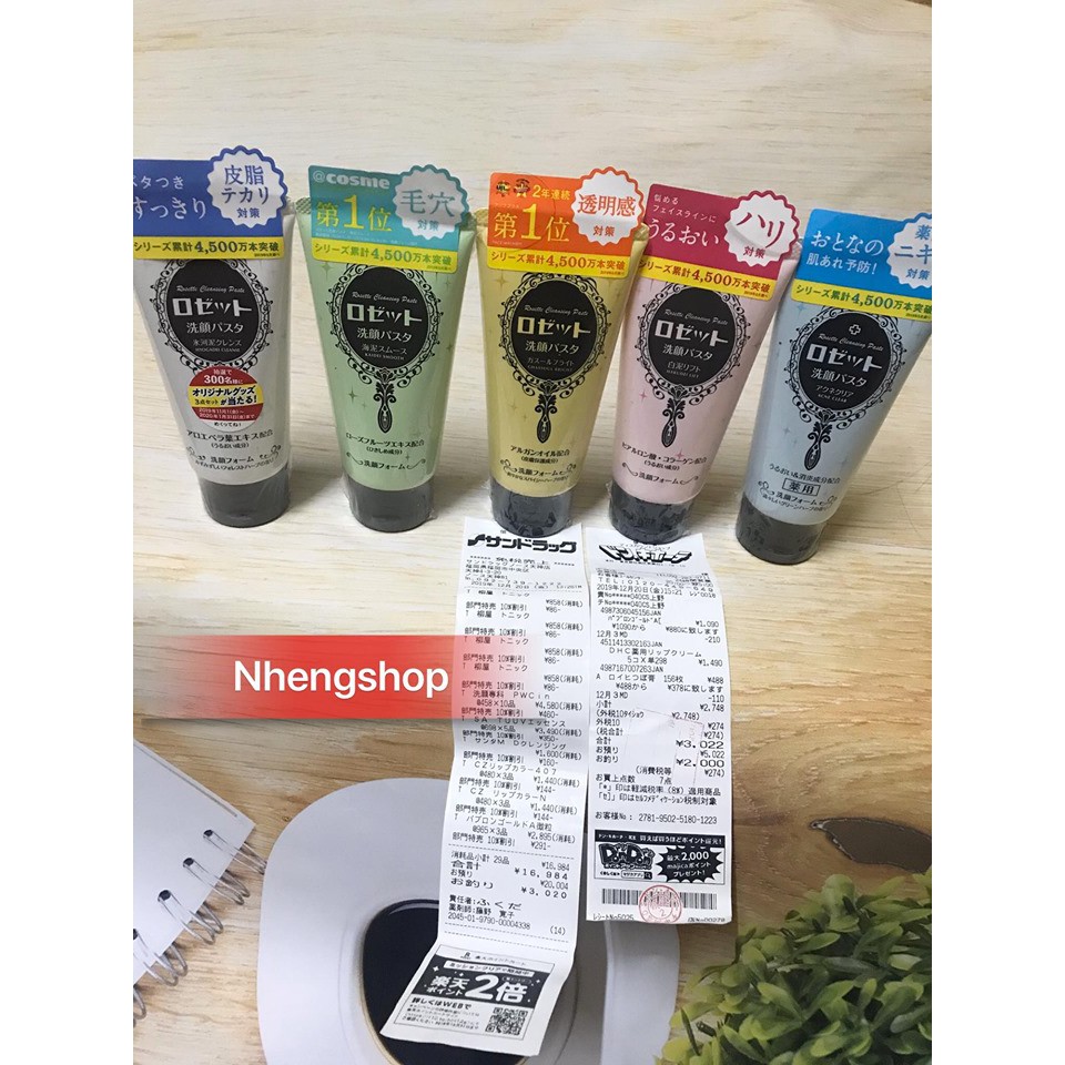 Sữa Rửa Mặt Rosette Nhật Bản
