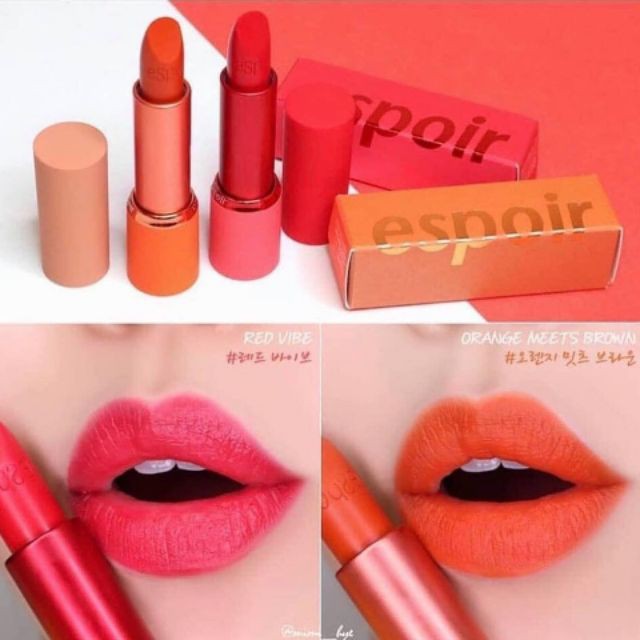Son Espoir 2020 Limited Edition Chính Hãng Son Lì Cao Cấp Siêu Mịn Bám