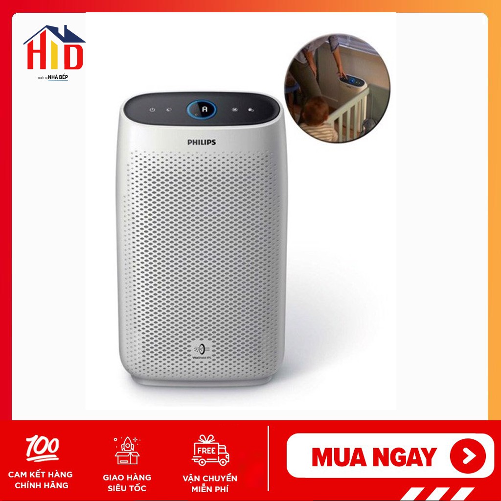 [Mã ELHA10 giảm 6% đơn 5TR] Máy lọc không khí Philips AC1215/10 Series 1000 (63m² - Hàng chính hãng)