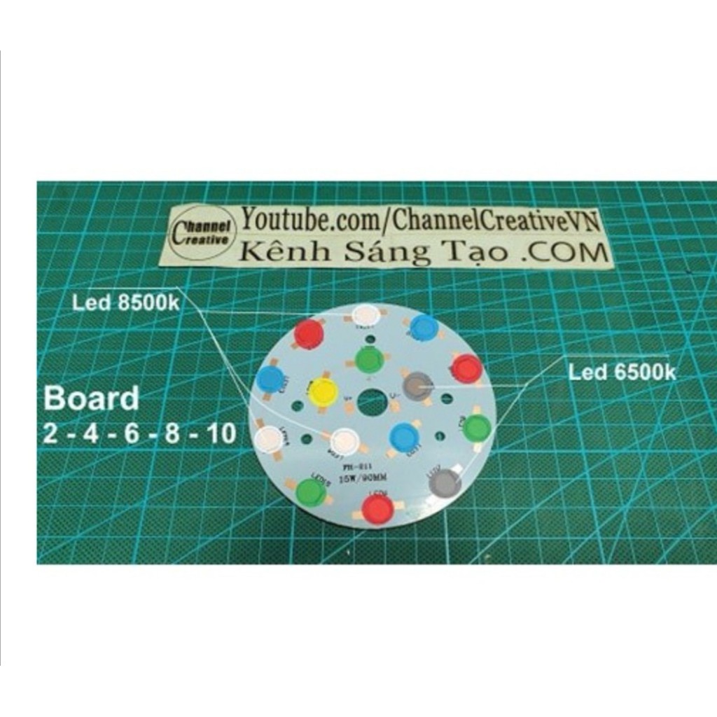 Mạch tròn hàn sẵn led luxeon 1w