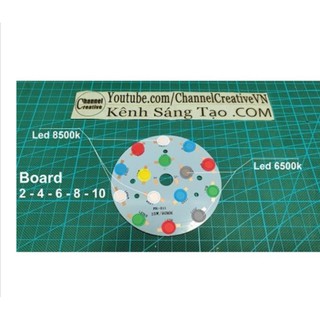 mạch tròn hàn sẵn led luxeon 1w
