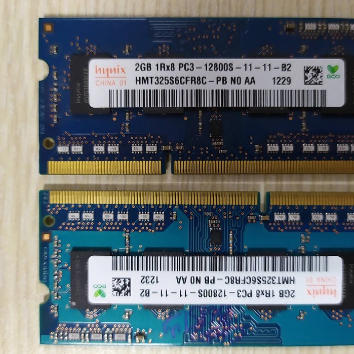 [FREESHIP] Ram Laptop 2GB/DDR3/1600 - Hàng Đã Qua Sử Dụng (THÁO MÁY) | BigBuy360 - bigbuy360.vn