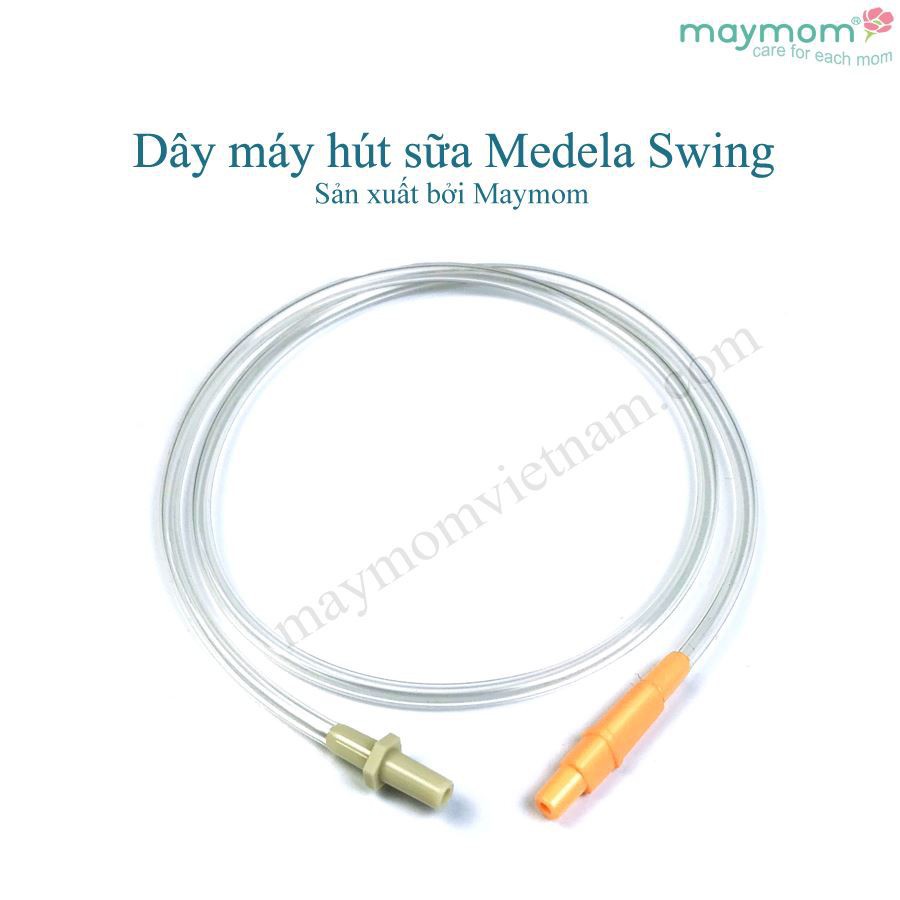 1 - 2 Dây Hút Maymom - Tương thích với máy hút sữa Medela Swing đơn, Symphony