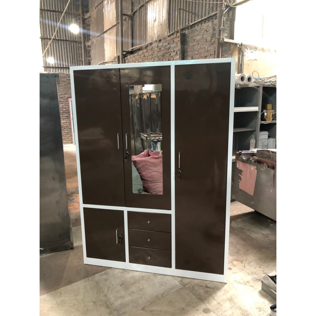 Tủ quần áo sắt sơn tĩnh điện Hưng Việt TQA3CC