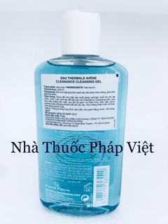 Sữa Rửa Mặt Avene Cleanance Cleansing Gel 200ml