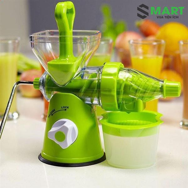 [BH 6 THÁNG] Máy Xay Sinh Tố Ép Hoa Quả Đa Năng Manual Juicer - Cho Ly Nước Ép Ngon Tuyệt Gia Dụng Thông Minh S-mart