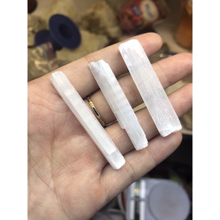 Thanh Selenite Krystal trắng