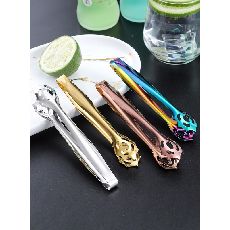 Kẹp Gắp Đá Đa Năng Bằng Thép Không Gỉ 304