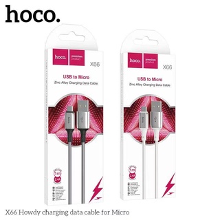 Cáp sạc nhanh Hoco X66-,Micro,TypeC. Sạc nhanh 2.4A