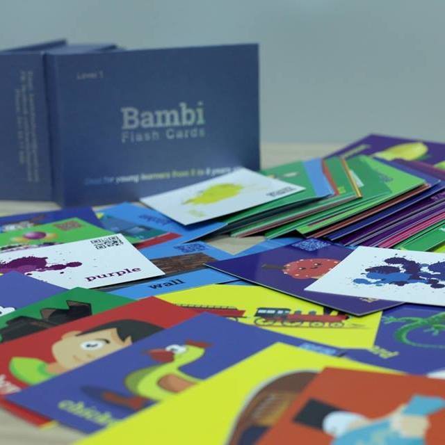Bộ Flashcard BAMBI 300 Từ Vựng Tiếng Anh Cho Bé
