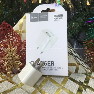 Củ sạc chính hãng Hoco UH102 cho điện thoại iPhone, Android