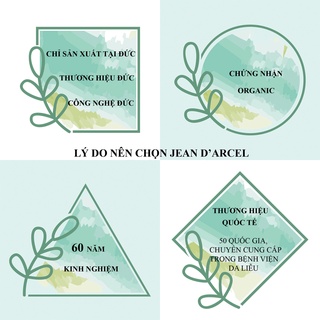 Sample các mã Jean D'Arcel (3-5ml)