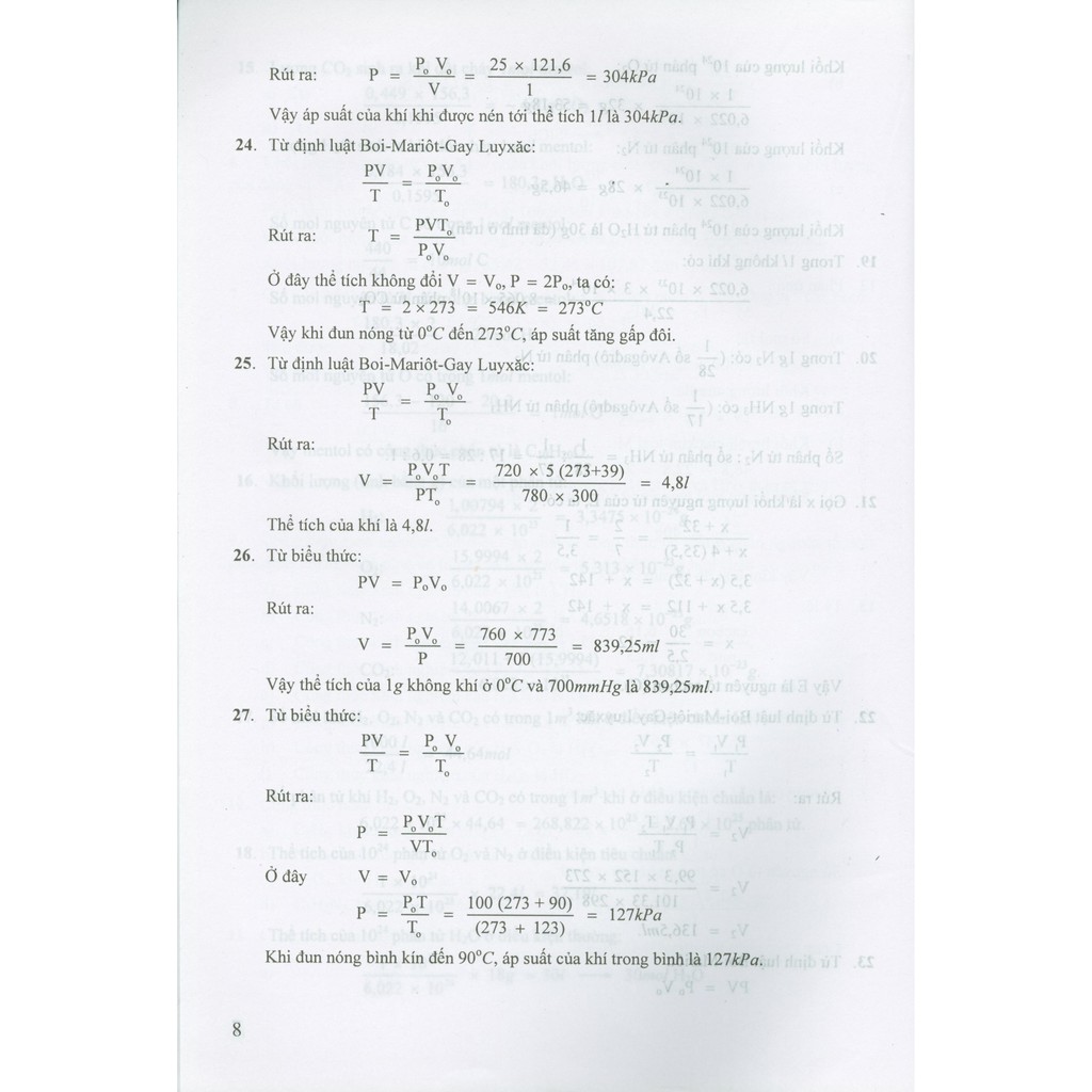 Sách - Bài Tập Hóa Học Vô Cơ, Quyển 2 - Lý Thuyết Đại Cương Về Hóa Học (Trả lời câu hỏi và Giải bài tính)