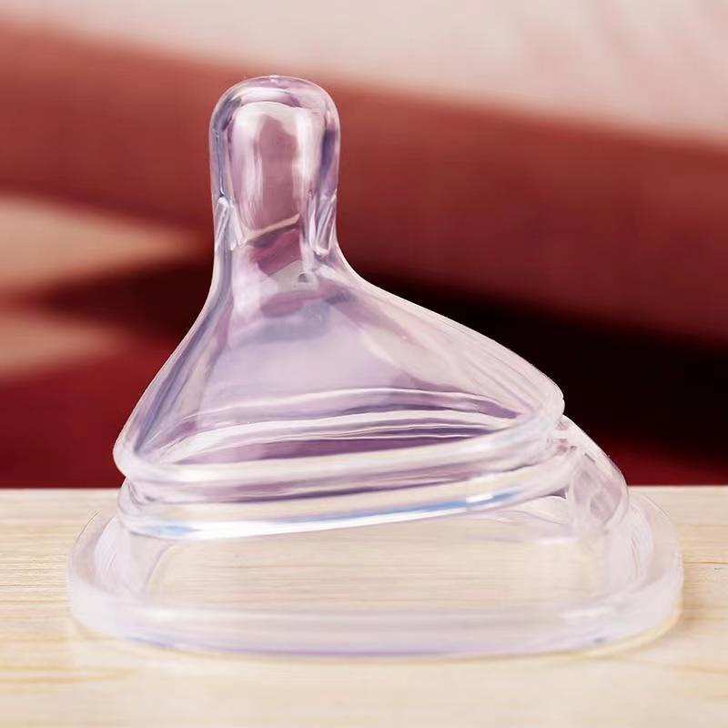 2 miếng silicone che núm vú trên cùng Phụ kiện cốc cho bé bú bình vuông 150ml / 240ml / 330ml
