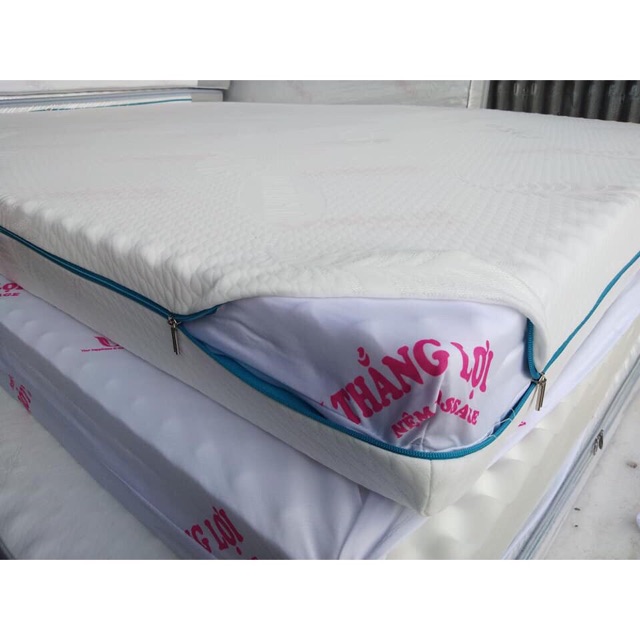 Nệm cao su Foam massage cao cấp Thắng Lợi, Bh 15 năm, tặng bộ gối Foam và bộ drap, miễn phí ship