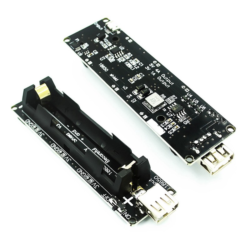 CHANNEL Bảng Mạch Mở Rộng Pin 18650 Lithium 5v V3 Cho Esp32 / Raspberry Pi 3 / Uno 1 Kênh