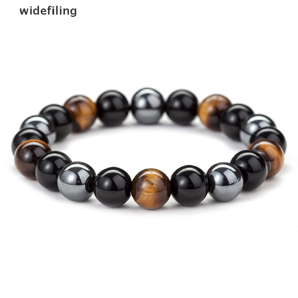 Vòng Tay Chuỗi Hạt Đá Hematite Nam Châm Chăm Sóc Sức Khỏe Cho Nam