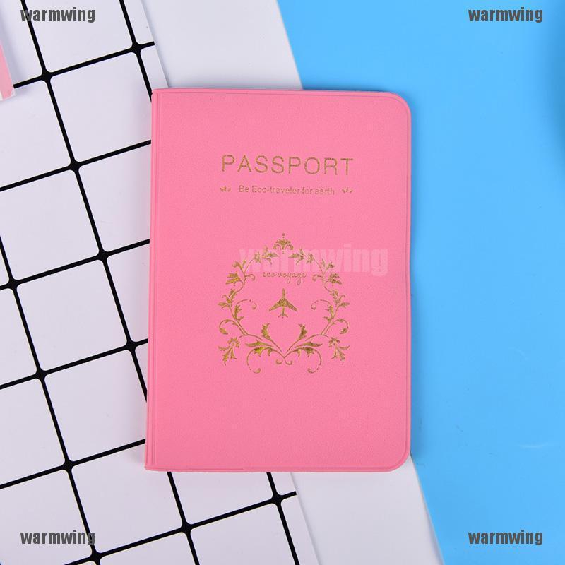 Vỏ bọc passport chất liệu nhựa PVC bảo vệ thẻ ngân hàng mới