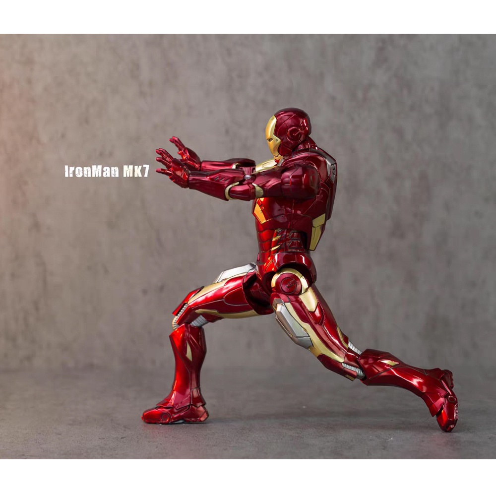 Mô hình Iron Man MK7 Zd Toys tỉ lệ 1:10 Chính Hãng