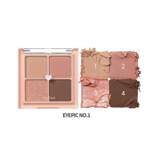 Bảng Màu Mắt 4 Ô Romand Better Than Eyes