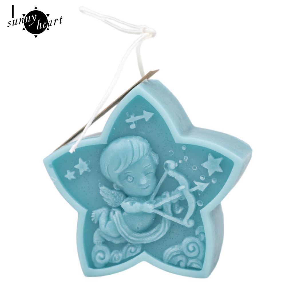 Nến Sáp Thơm Hình Ngôi Sao Tinh Tế Cho Phòng Khách