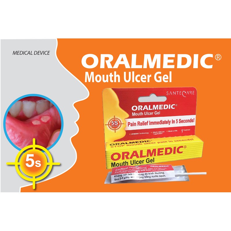 Kem bôi nhiệt miệng Oralmedic
