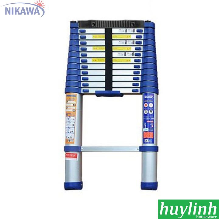 Freeship Thang nhôm rút đơn chuyên dụng Nikawa NK-48R - 4.8m