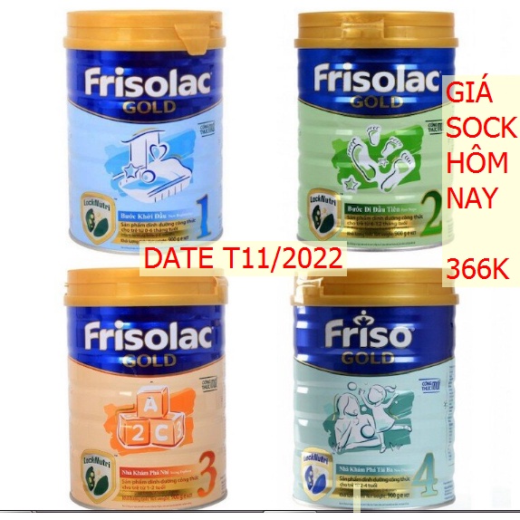 Sữa Fisolac Gold 1, 2, 3 (900g) Nga - Date T11/2022 Tăng cường miễn dịch phát triển chiều cao
