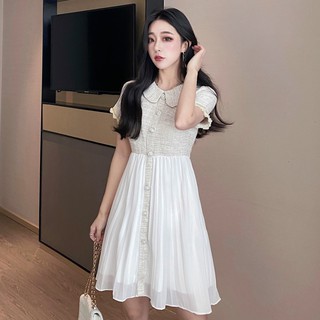 Đầm Hoa Xòe Xinh Xắn Dành Cho Nữ 2020