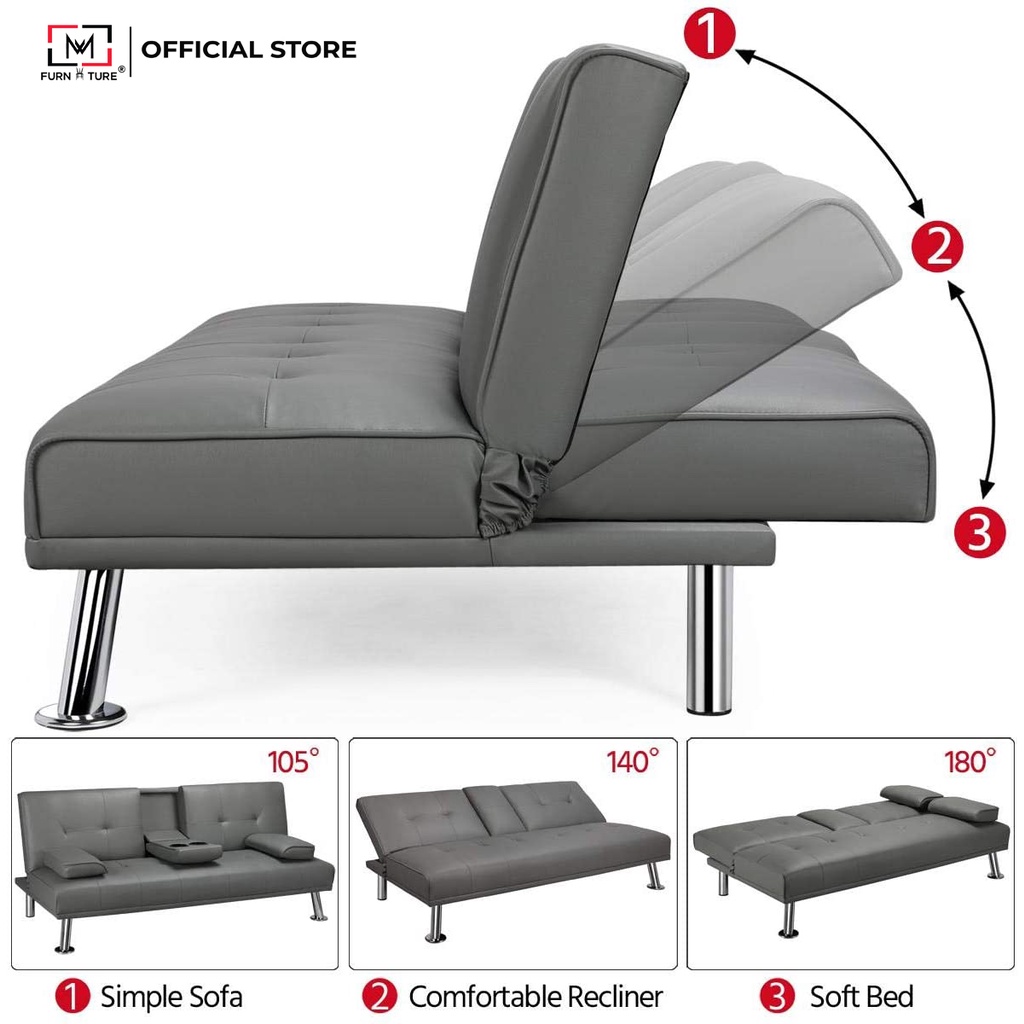 Ghế Sofa bed CINE 4 chức năng sử dụng theo phong cách bắc âu hiện đại ngồi xem phim thư giản thương hiệu MW FURNITURE