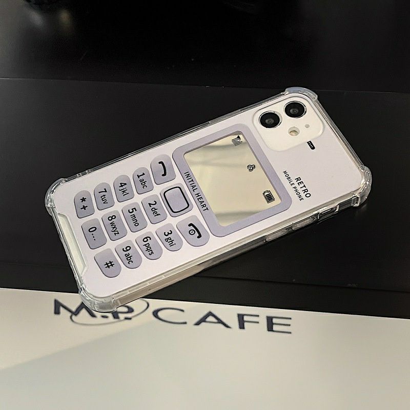 Ốp lưng iPhone tráng gương bàn phím độc lạ, cá tính