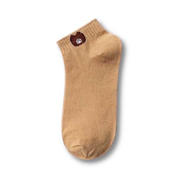 Tất vớ nữ hình gấu - Combo 10 đôi Hook Streetwear