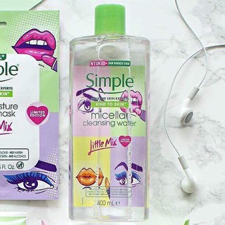 Nước tẩy trang SIMPLE MICELLAR WATER 400ml