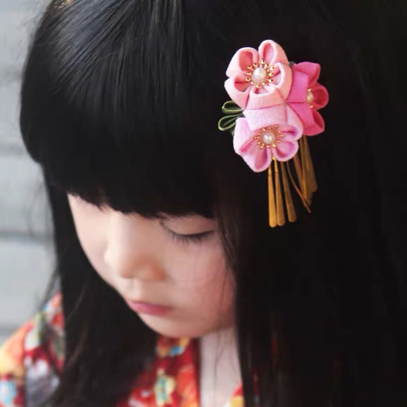 Phụ kiện cài tóc Kanzashi