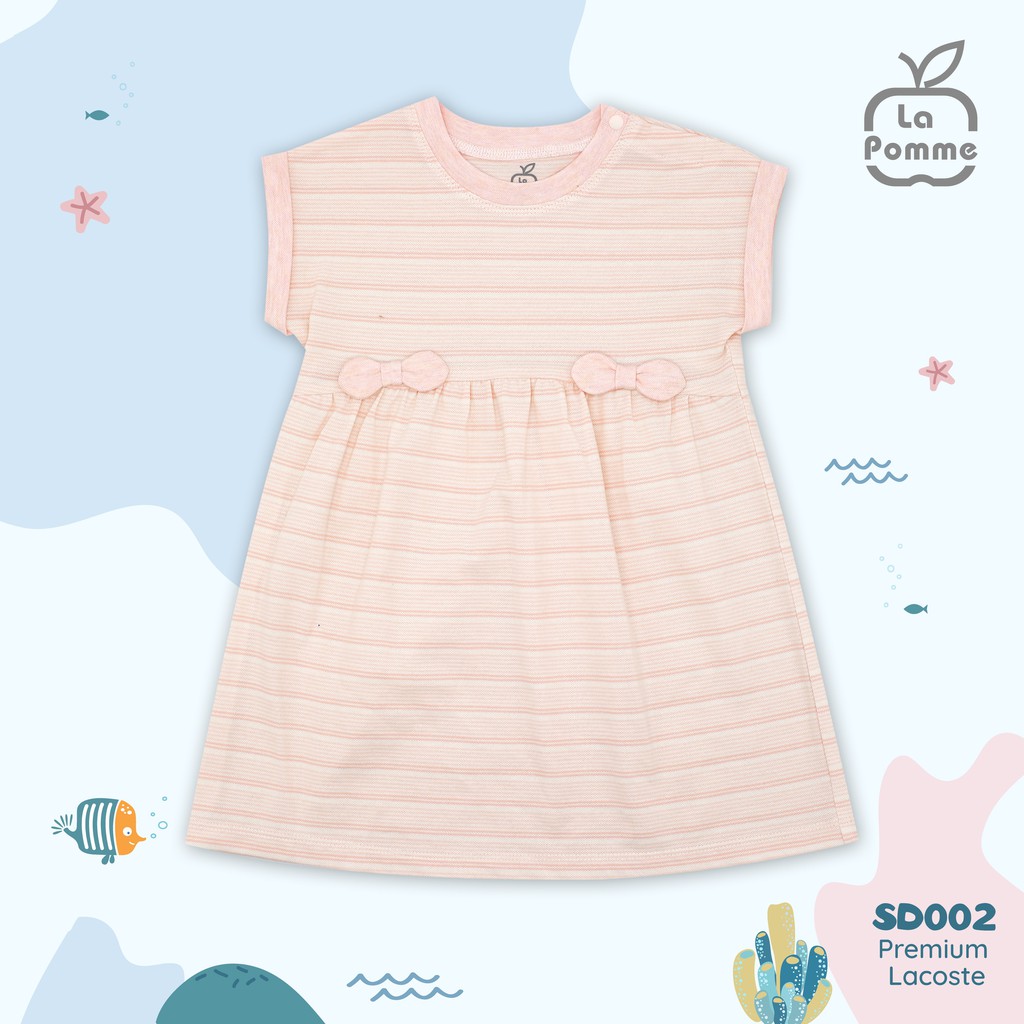 Váy đầm kẻ xinh xắn bé gái LA POMME D023 SD002