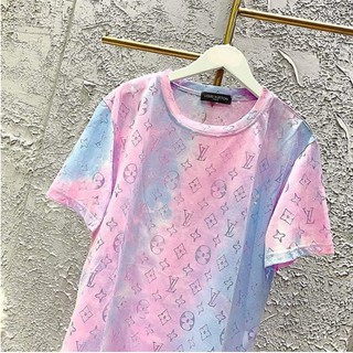 ÁO THUN LV CHẤT VẢI GIẤY LOANG MÀU